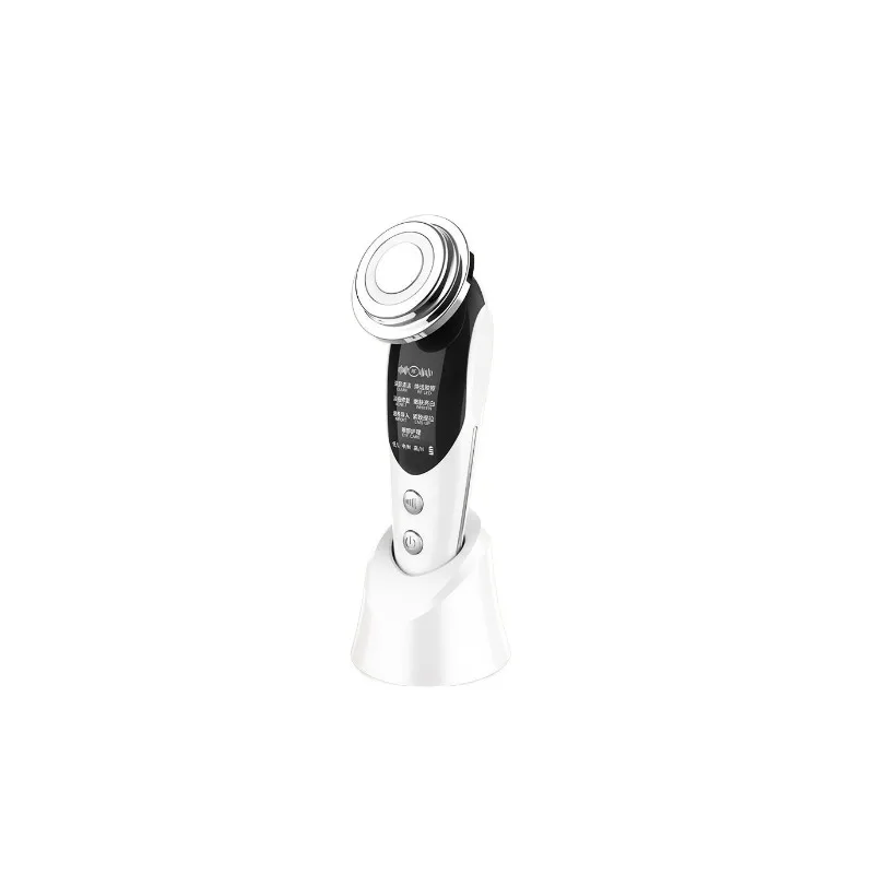 Beauty device, home-use facial essence infusion device, hot compress cleansing, photorejuvenation device