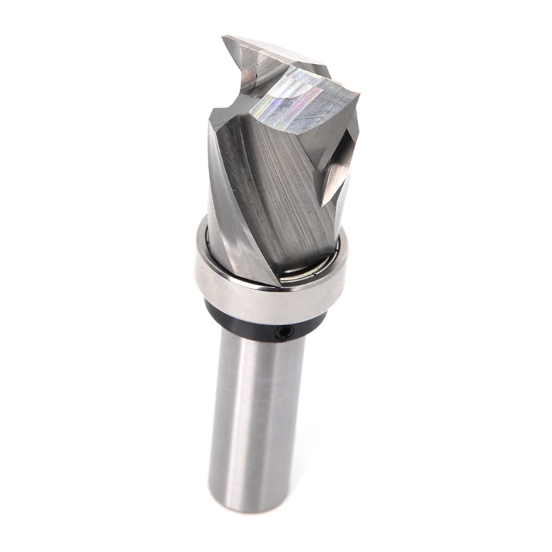 Ultra-Perfomance Compression Flush Trim Solid Carbide Router Bit for Woodworking End Mill 1/4" 6mm Shank 4 Types Steel Dropship