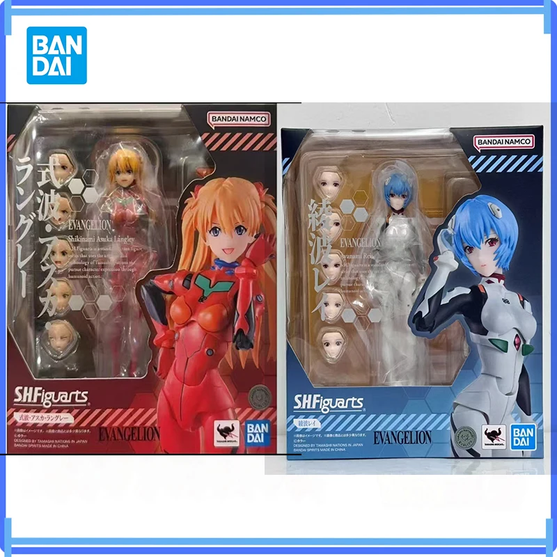 

Bandai Shfiguarts In Stock Genuine Neon Genesis Evangelion Shikinami Asuka Langley Figure Anime Action Model Boxed Toy Gifts