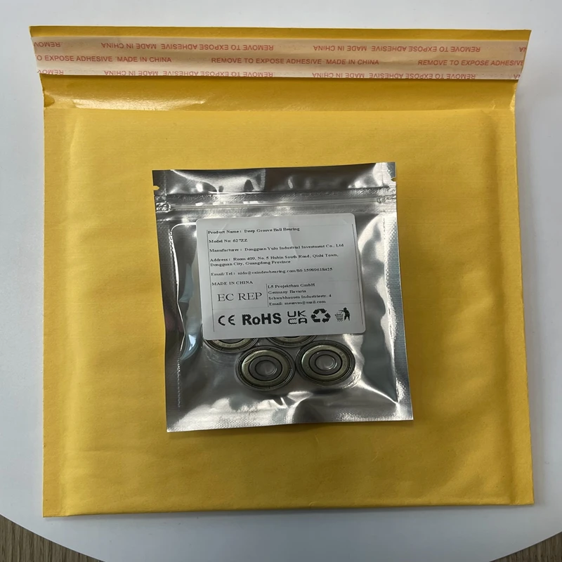 

10PCS 627ZZ 7x22x7 mm Deep Groove Ball Bearings ABEC-7 Suitable For Small Mechanical Equipment Of Electric Tools