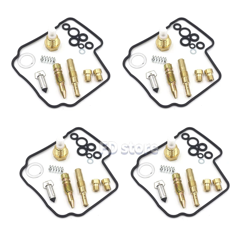 4 Sets Motorrad-Vergaser-Reparaturset für HONDA CBR600 CBR400F CBR600F HURRICANE 1987-1990, Vergaser-Überholungsset – Detail 1