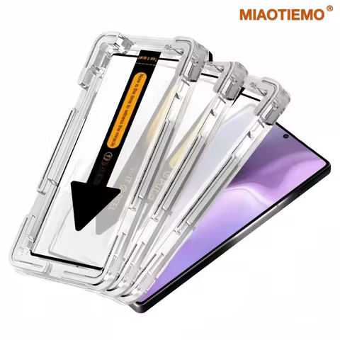 3Pcs Samsung Galaxy S25 S24 S23 S22 S21 S21 Note 20 9 Ultra Plus Phone Screen Protector Edge Glue Tempered Glass