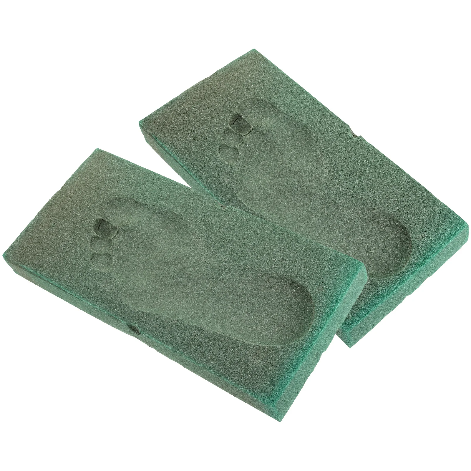 Double Feet Impression Foam Box Footprint Foam Box Foam Box zum Anpassen von Einlegesohlen, Foam-Impression-Schaumbox