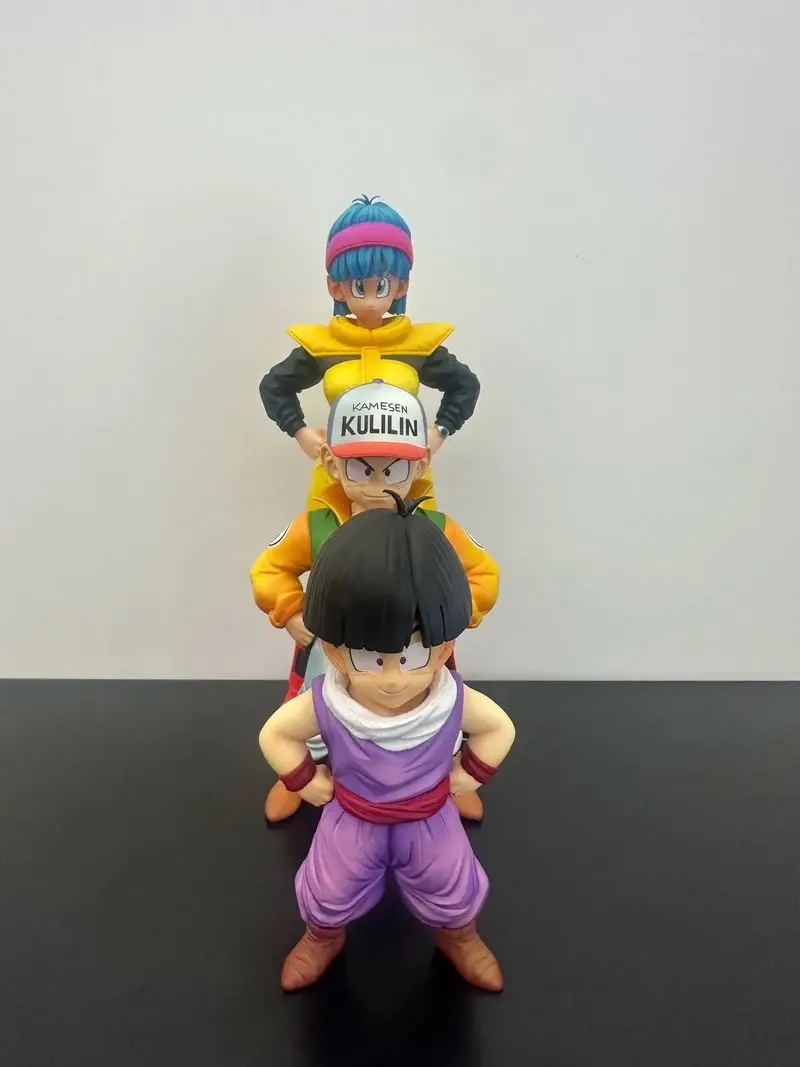 Anime figurines VF Studio Dragon Ball Z Namek Saga Krillin Gohan Bulma PVC GK Statue Collectible - Anime Display Figure
