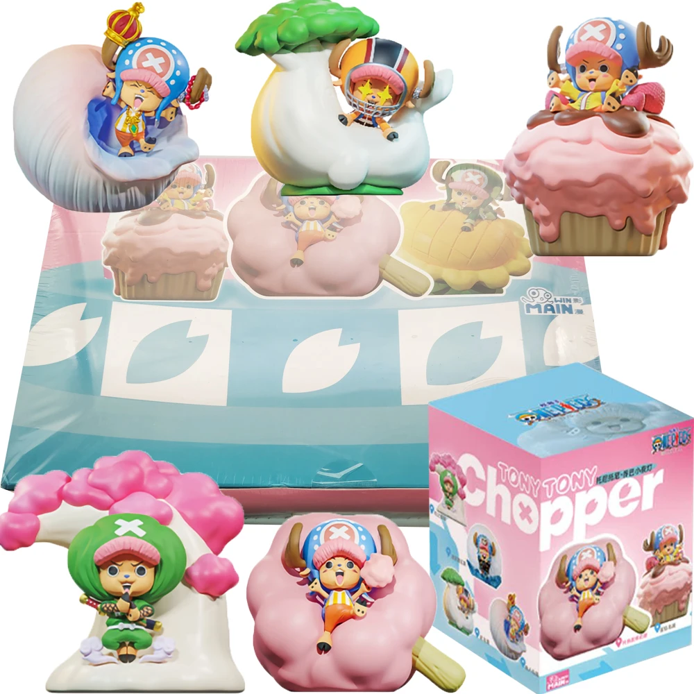 

Official One Piece Night Light Series Trendy Blind Box Cartoon Personalized Unique Design Model Decorating Toys Boys Girls Gifts