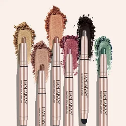 Waterproof Pearlescent Eyeshadow Pencil Stick Lasting Glitter Shimmer Eye Shadow Pen Eyeliner Stick Eyes Makeup Tools