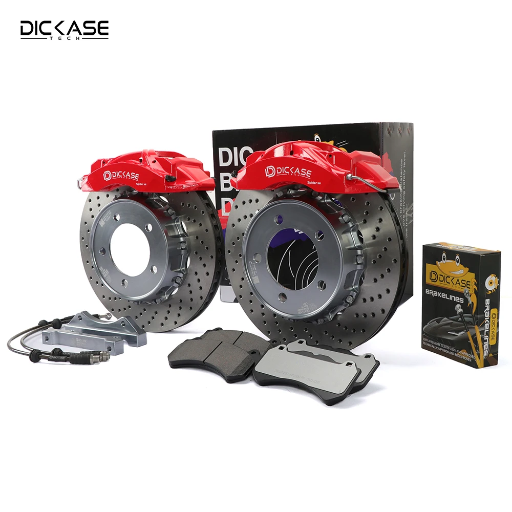 High Quality 6 Pot Big Brake Kit Caliper 18-20 inch with 355*32、380*34、405*34 Disc Rotor for Audi Q7