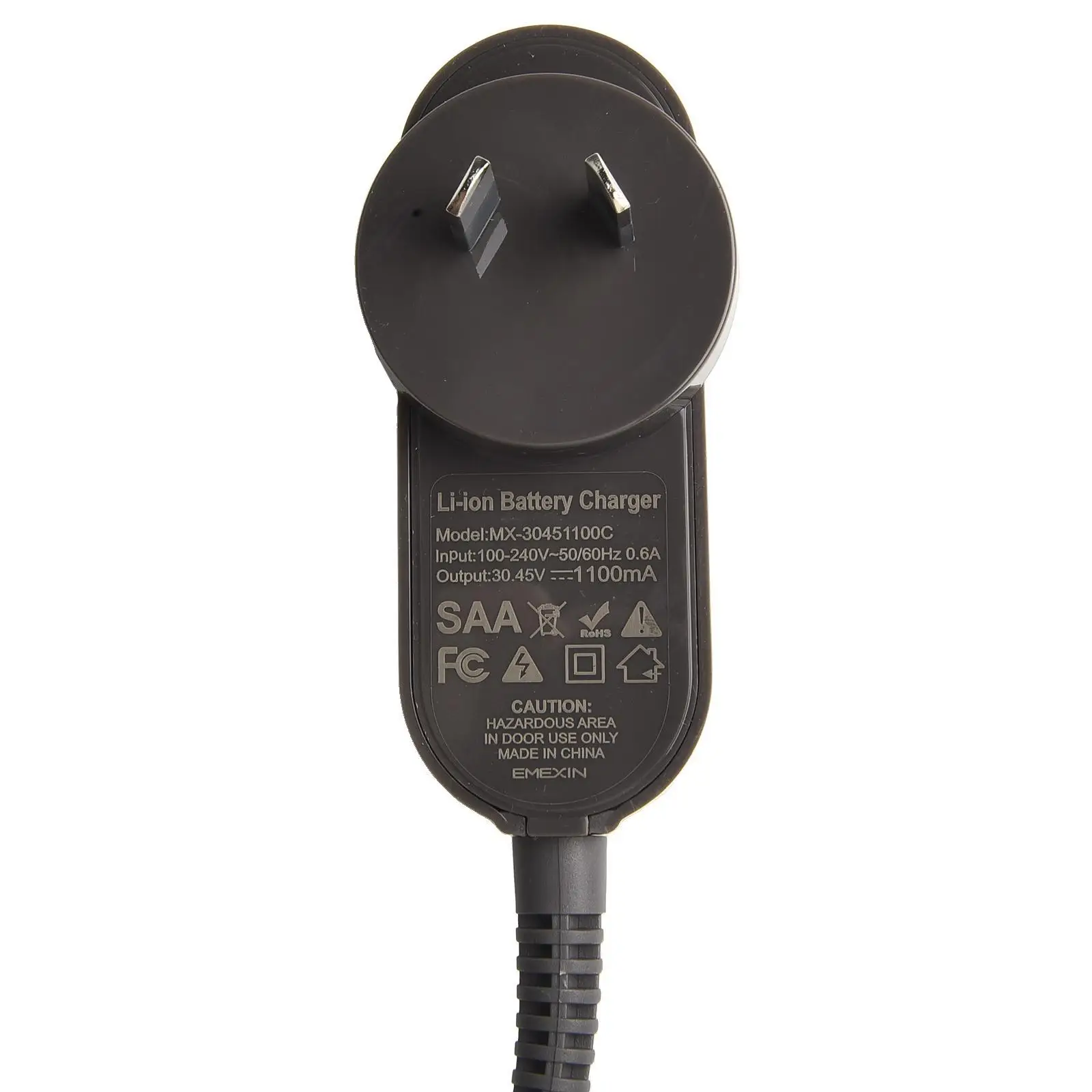 8*5*4cm 30.45V Power Cord Power Adapter For Cleaning Device Cord Management Plug-and-Play Design Compatible With Various Models