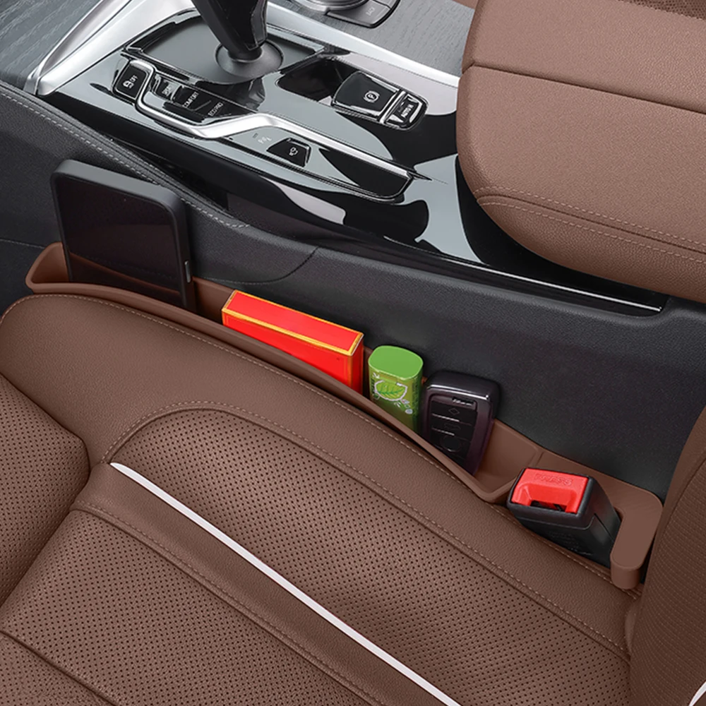 2024 neue 2PCS Auto Sitz Lücke Lagerung Box Füllen Auto Sitz Lücken, Um Handys Vorhindern Herunterfallen Universal werkzeug Kit Zubehör – Detail 6