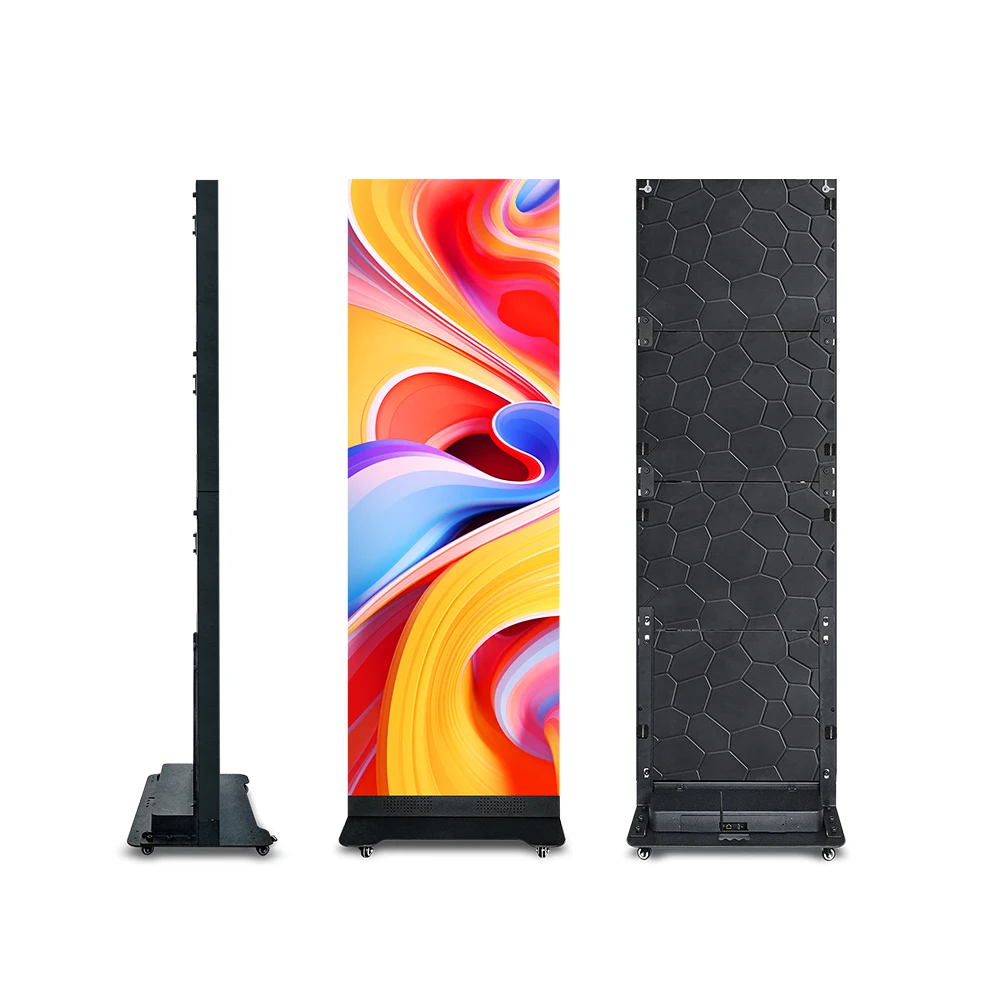 GOB P1.8 P2.5 Led Stand Ecran Vertical Pantalla Advertisement Totem Display Screen