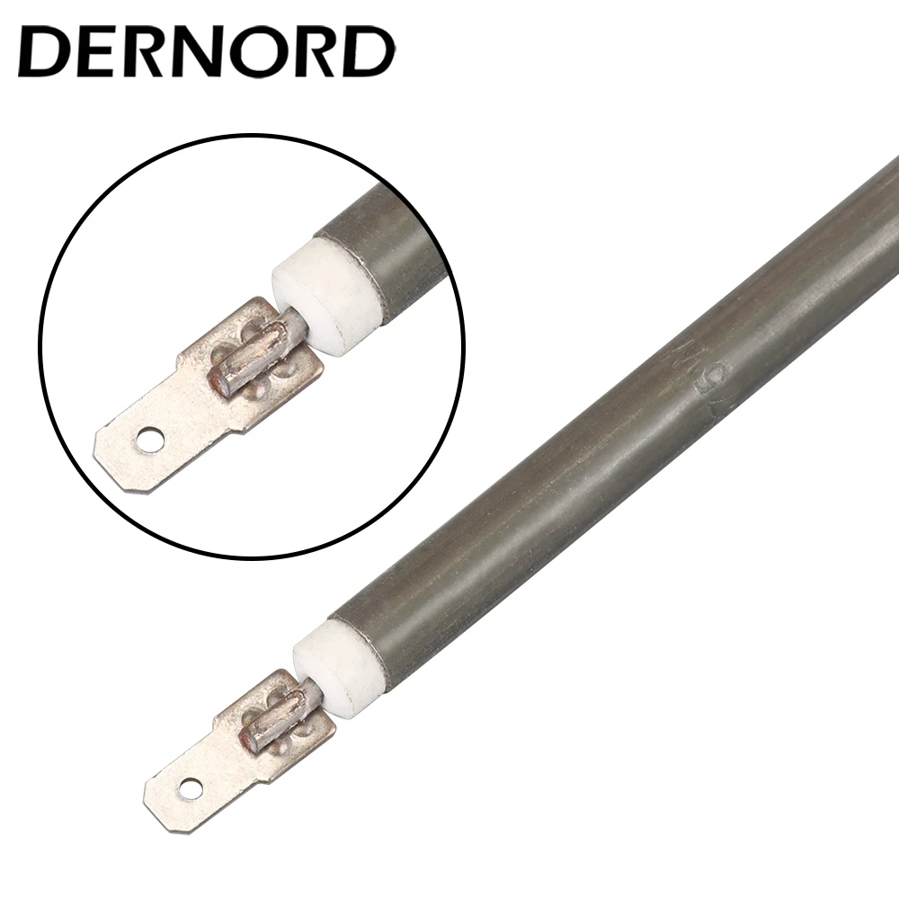 DERNORD 110V Air Heating Element with Round Metal Sheet Electric Oven Heater Hot Air Heating Resistance 250W/275W/310W/375W