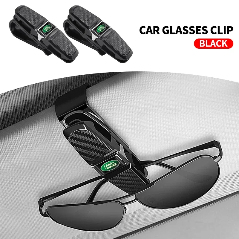 Автомобильный солнцезащитный козырек, держатель для солнцезащитных очков, автозажим для очков, аксессуары для Land Rover Range Rover Velar Sport Discovery 2 3 Defender