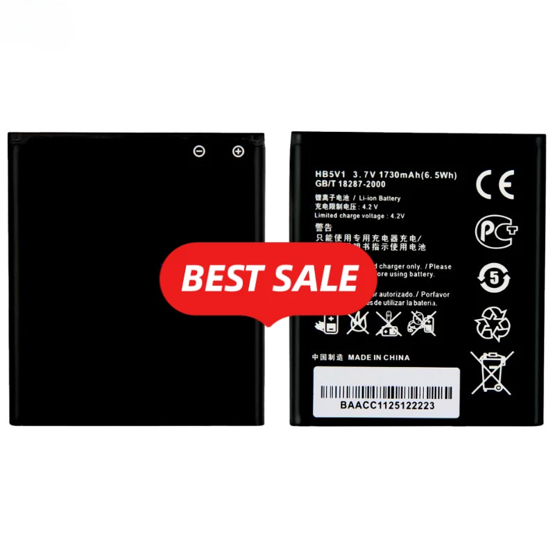 HB5V1 for Huawei Ascend Y300/Y5e/Y3C/Y300-0100/Y300-0151/Y336/T8833/Ascend Y511/Y511-U30/Y511-U10/Y360/Y3  Mobile Phone Battery