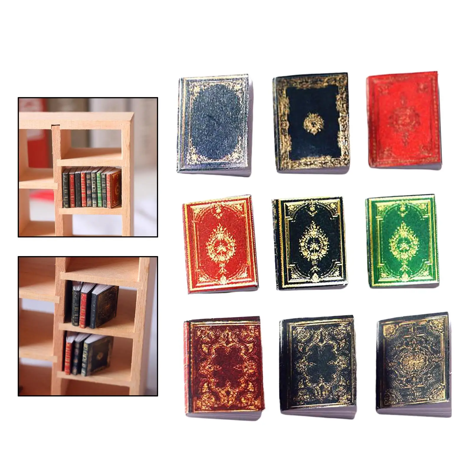 手作り 1/12 ドールハウス紙人形小さなシーンモデル寝室の装飾小道具