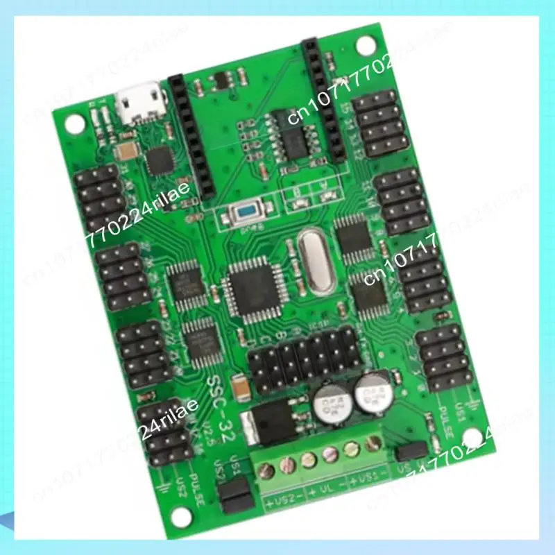 

A17Z SSC32-V2.5 32-канальный многоканальный сервоконтроллер с интерфейсом USB XBEE подходит для ПК-MAC LINUX для роботов Hexapod Spider, двумя