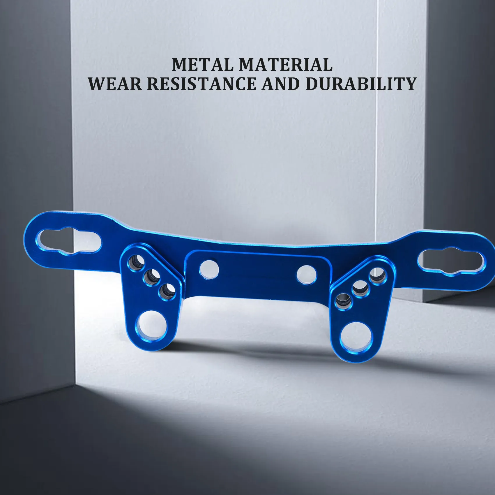 AT41 المعادن الجبهة/الخلفية برج الصدمات المثبط البقاء ل Tamiya TT02 TT-02 1/10 RC ترقية أجزاء السيارة