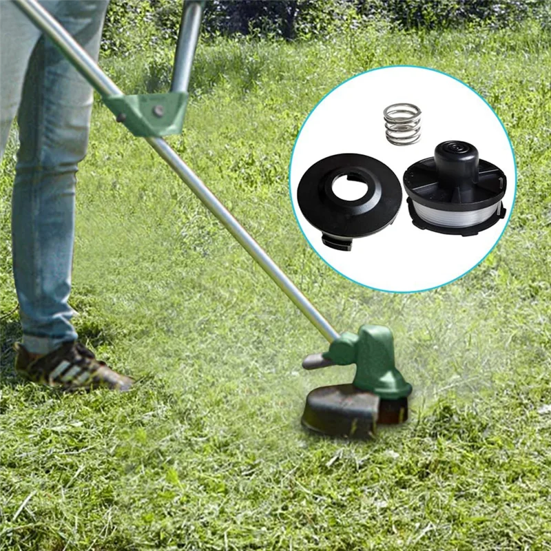 

Для катушки триммера, сменной катушки триммера для шнура, шнур для прополки катушки триммера длиной 27 футов, 196146 -9 195858 -1 запасные части