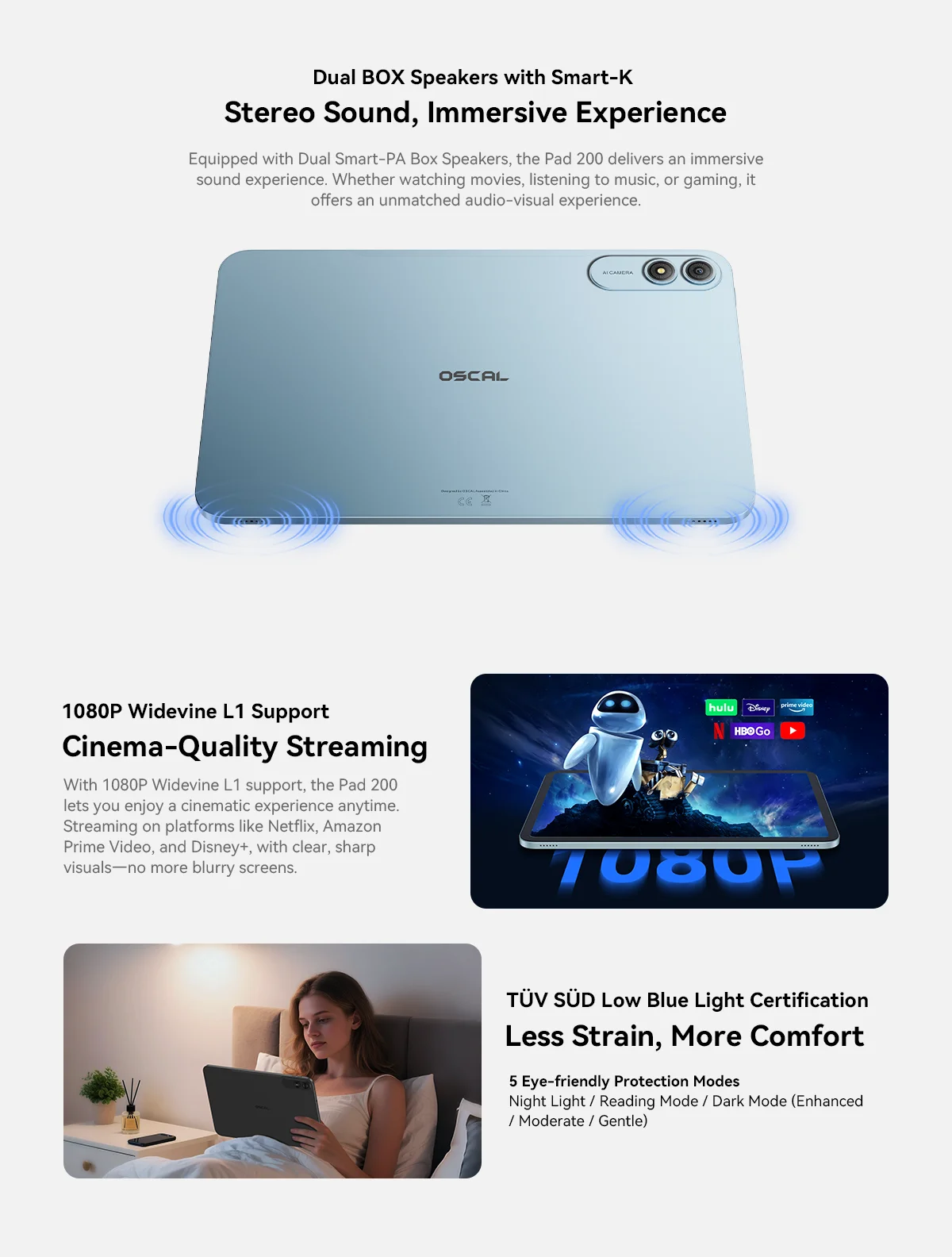 [Ship From UK]Blackview OSCAL Pad 200 Android 16 AI Tablet 13.4 Inch FHD IPS 120Hz Display Unisoc T7280 256GB ROM Giant Pad PC