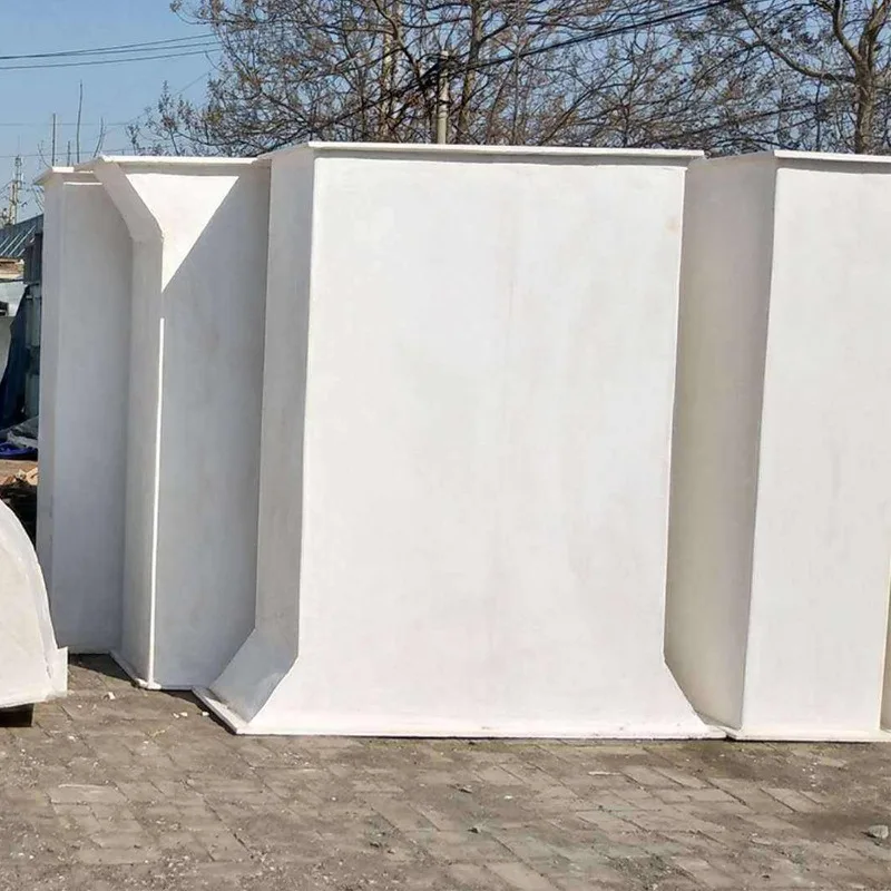 Basement garage FRP air duct inorganic fire smoke exhaust pipe thermal insulation flame retardant FRP inorganic air duct