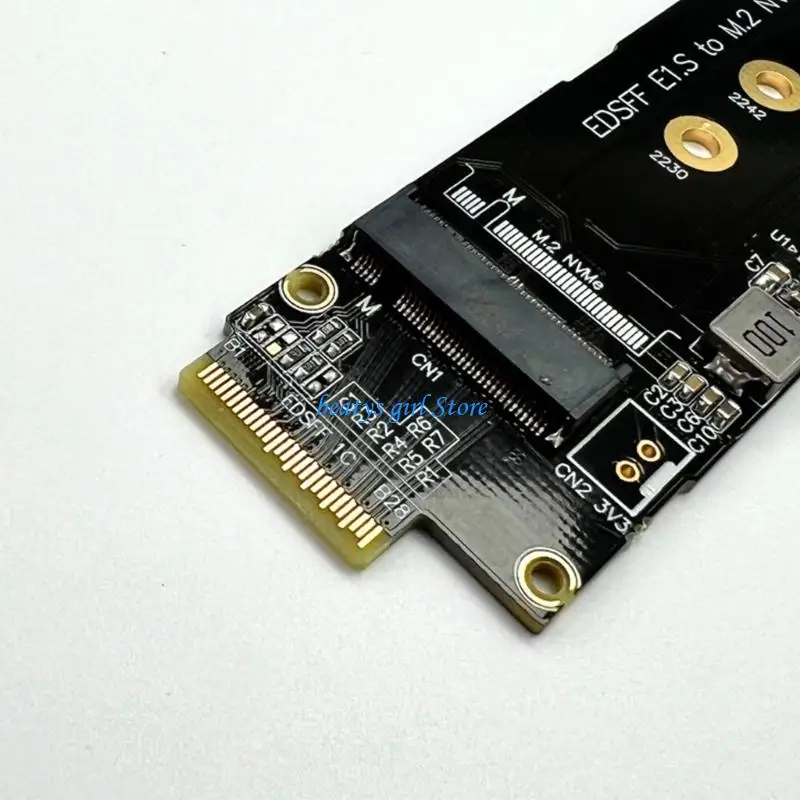 C7AB M.2 M Media to EDSFF E1S Card Board for PCIe 5.0 Hardware Use
