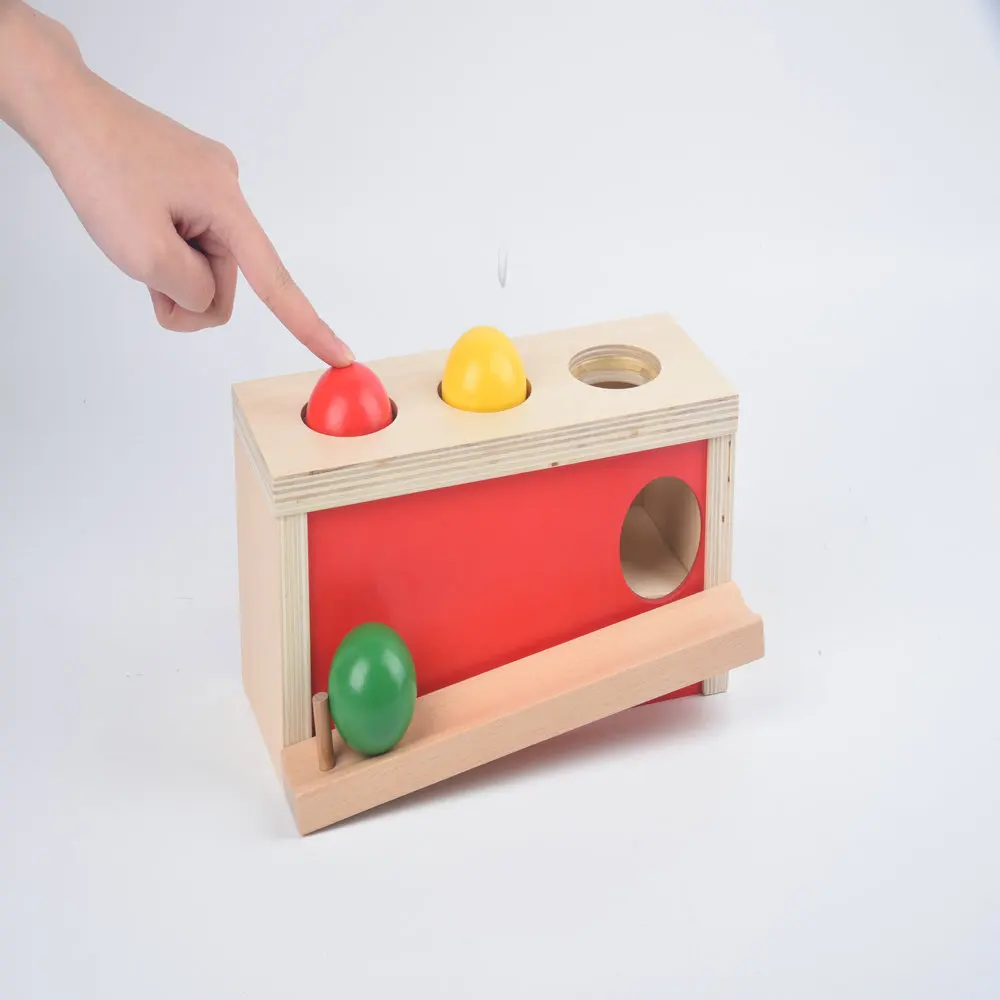 Fun pressure table teaching aids with smooth and angular design to cultivate children's color cognition and strength exercise