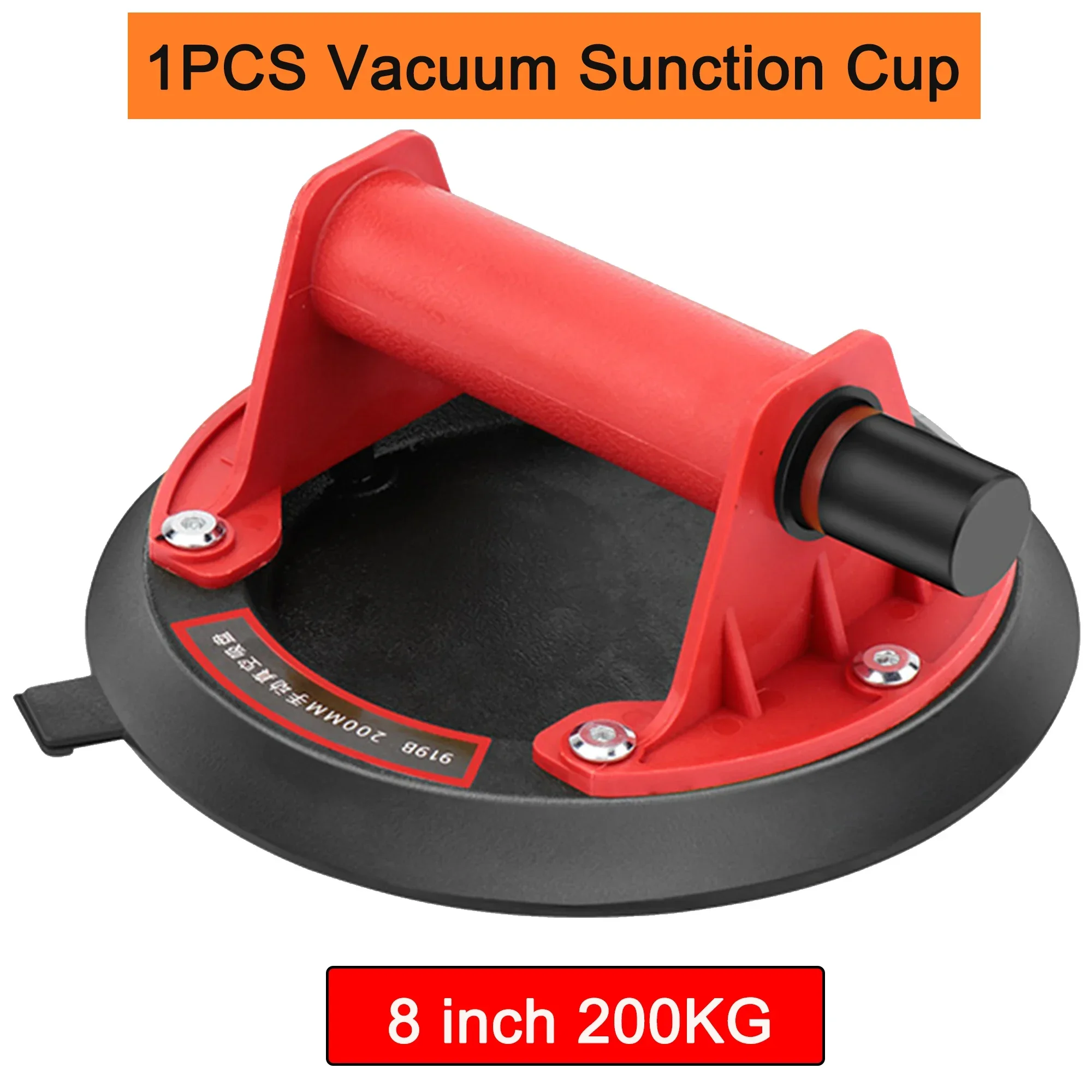 8 inch Vacuum Suction Cup 200kg with Copper Handle Ventosas Para Vidrio Heavy Duty Lifter for Granite Tile Glass Manual Lifting