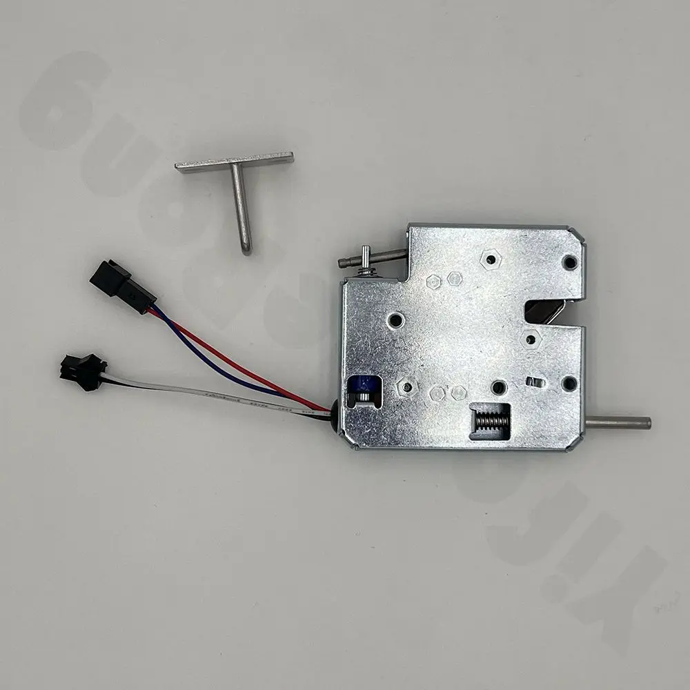 กลอนล็อก kunci kabinet ไฟฟ้าขนาดเล็กสำหรับประตูตู้ควบคุมไฟฟ้ากระแสตรง12V ล็อกเกอร์ไฟฟ้าพร้อมสัญญาณป้อนกลับ