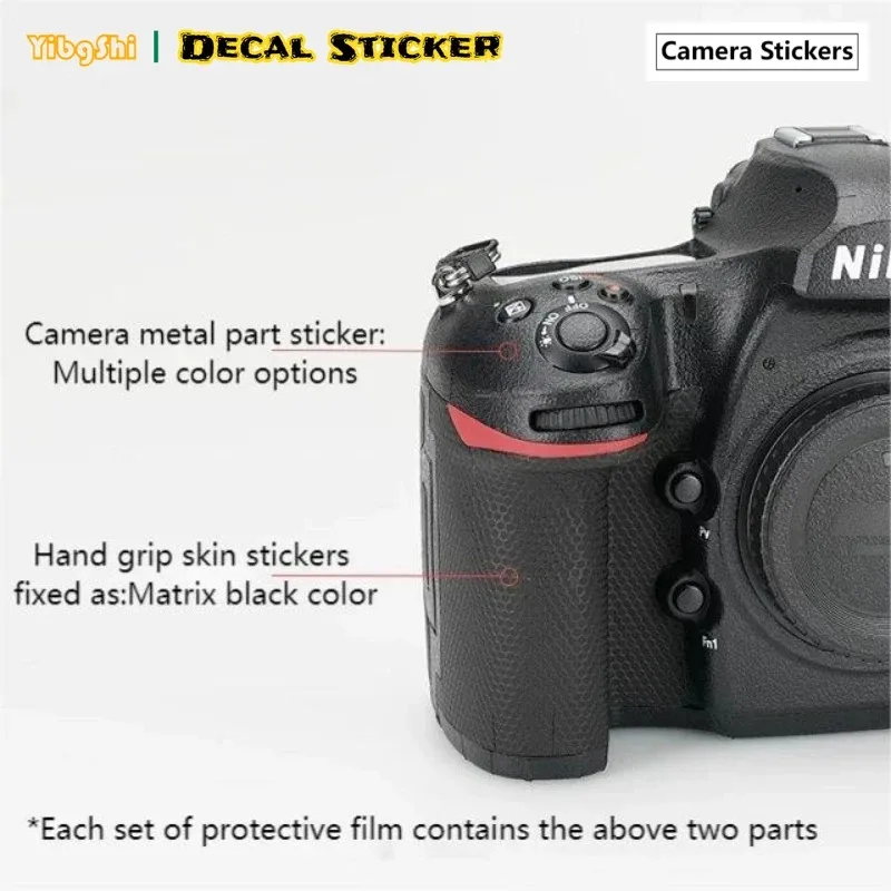 For Nikon D850 Camera Sticker Full Coverage Camera Body Protective Sticker Removable No Residue Vinyl Decal