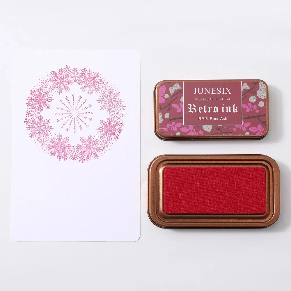 Kreative Vintage Eisen Box Siegel Stempel Bunte Dekorative Scrapbooking Stempelkissen Handgemachte Künstlerische Papier Stempelkissen Kalligraphie