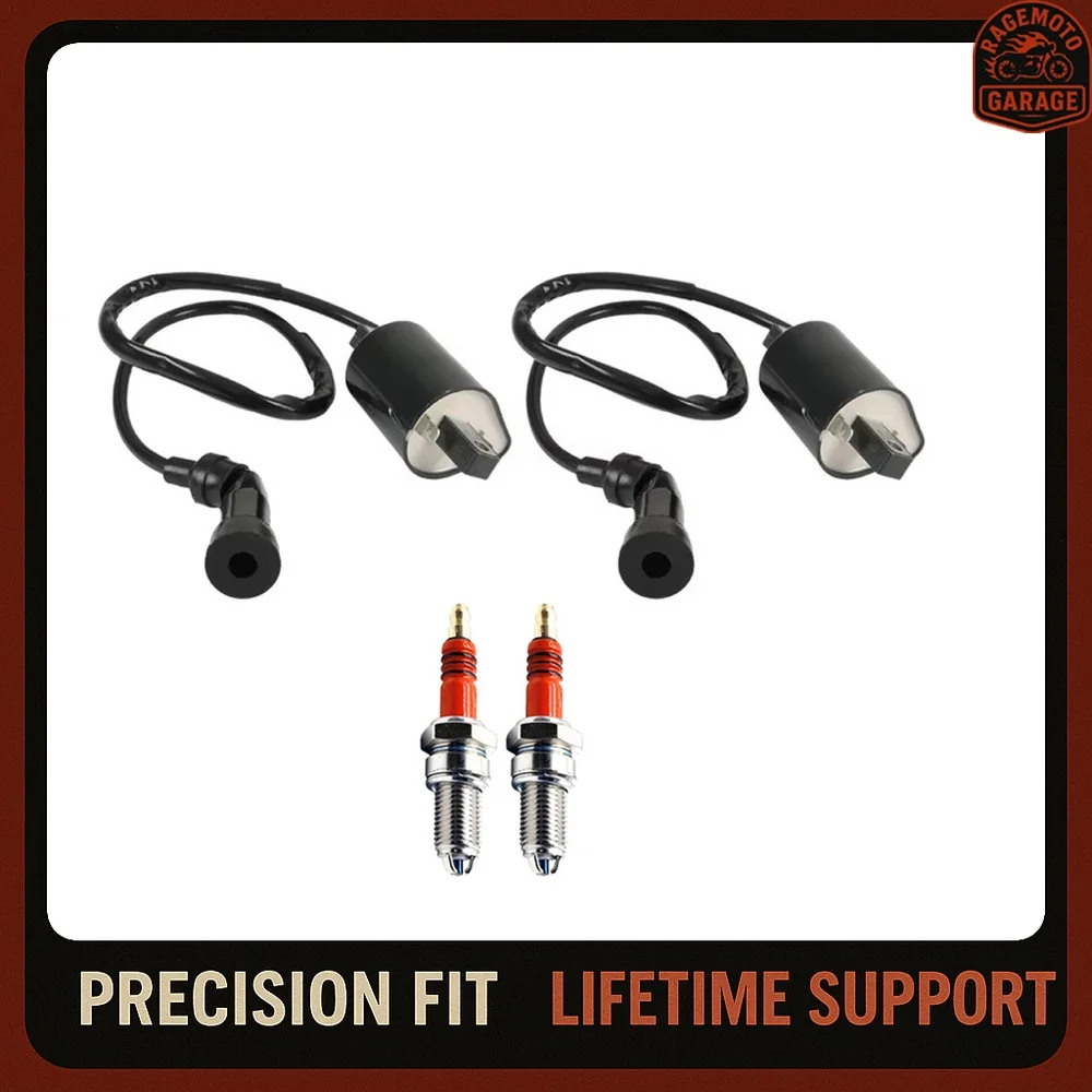 

For Suzuki Intruder 1500 VL1500 1998-2004 VL1400 Ignition Coil & Spark Plug