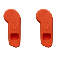 2X Orange Remote Control Cover Anti-Drop Shell Protective Sleeve For Electric Skateboards Remote Control For Maxfind