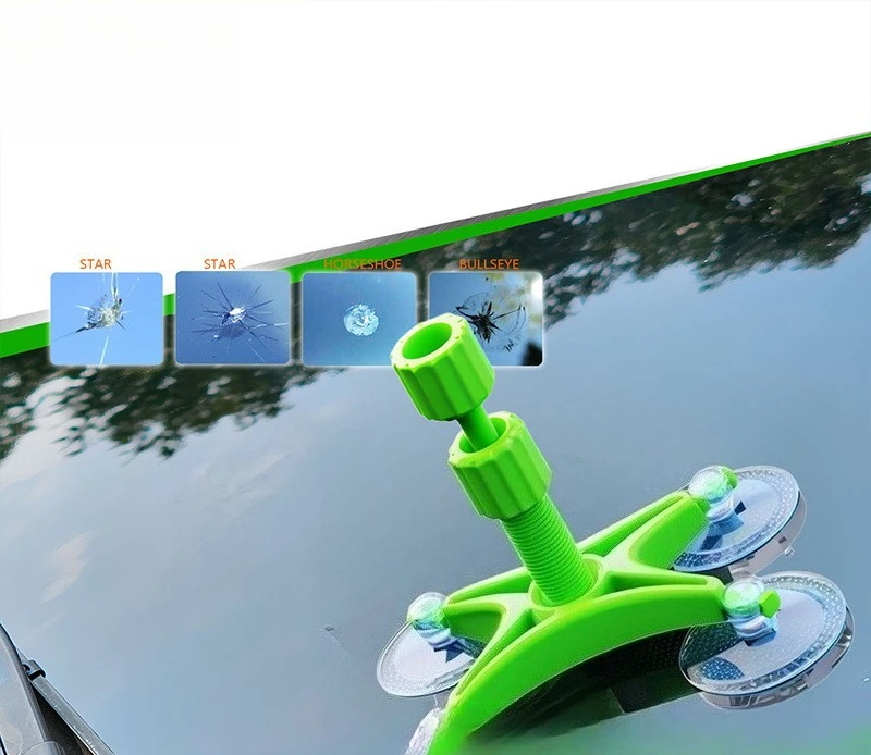 Automotive Glass Repair Tools, Windshield Crack Repair Fluid