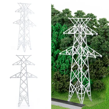 Diorama Model Power Transmission Tower Model City Builiding Scene Display Model…