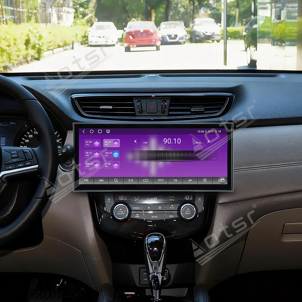 15.8” Android 15 Qualcomm Carplay Car Radio For Nissan X-Trail Qashqai 2014~2018 Car Autoradio Multimedia Player GPS Head Unit