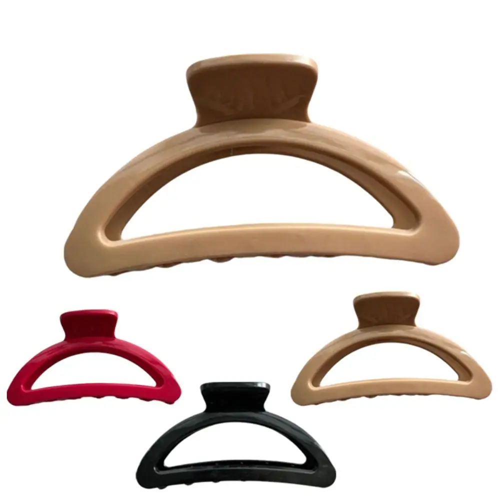Flexible Unsnappable Hair Claw Clips Anti Collision Protection Non-Slip Ponytail Hairpins Soft Silicone Comfortable Hair Clips