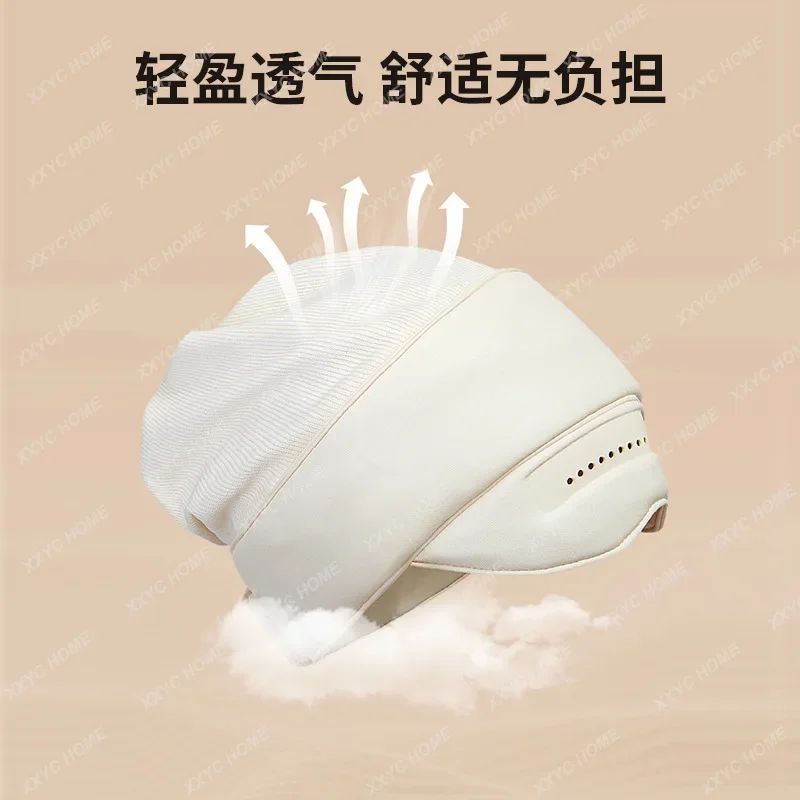 Electric Scalp Air Pressure Kneading Vibration Hot Compress Eye Massager Helmet Sleep Press Head Artifact Head Eye Massager