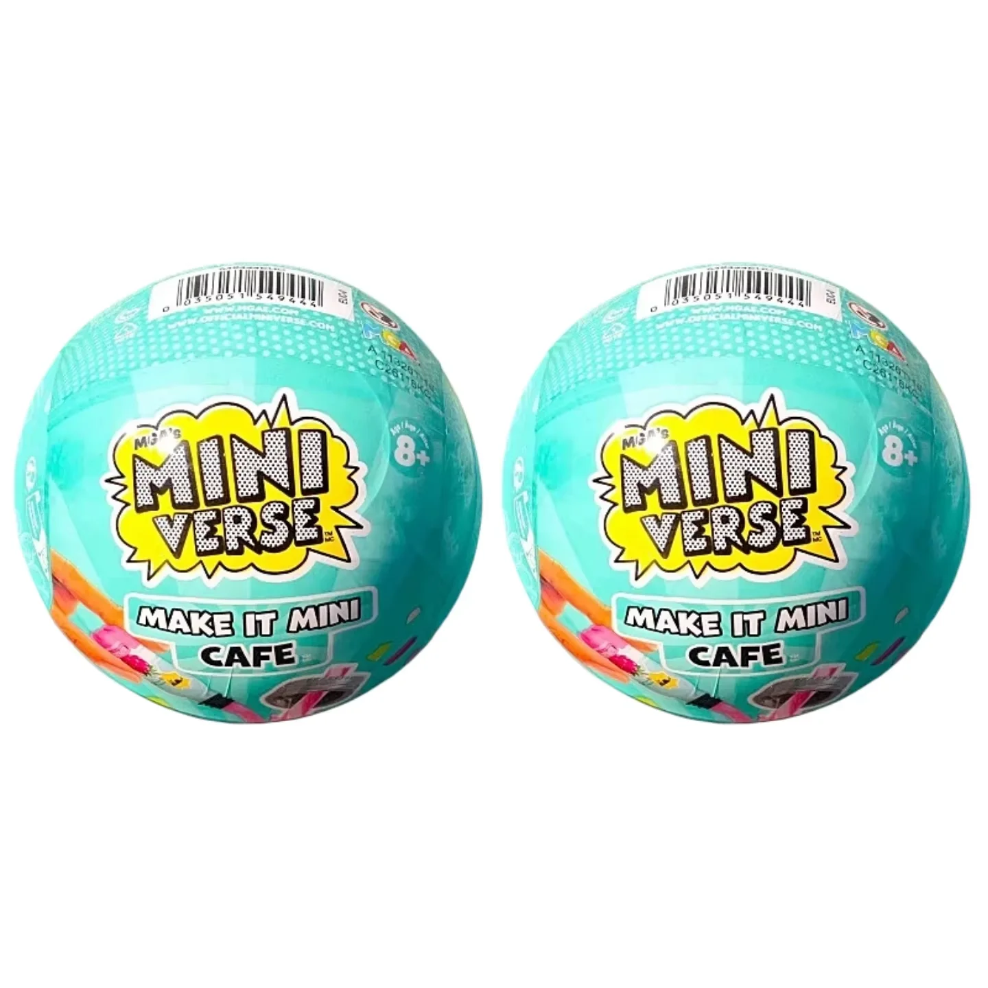 MGA Echte Miniverse Make It Mini Cafe Serie 6 DIY Thee- en Eetgoed Blind Box Mystery Ball Verzamelspeelgoed Speelhuis Cadeauset Cadeau