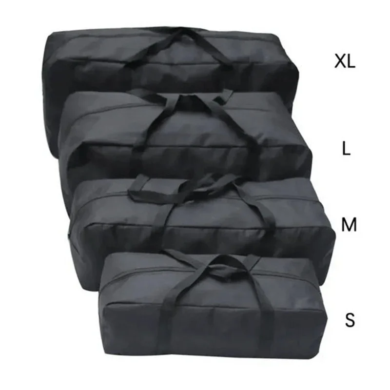 Heavy Duty Oxford Cloth Camping Storage Bag Waterproof Portable Organizer for Tent Pegs Poles Outdoor Accessories
