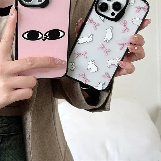 

Rabbit Acrylic Phone Case Cover for IPhone 11 12 13 14 15 Pro Max Case for IPhone 15 Pro Max