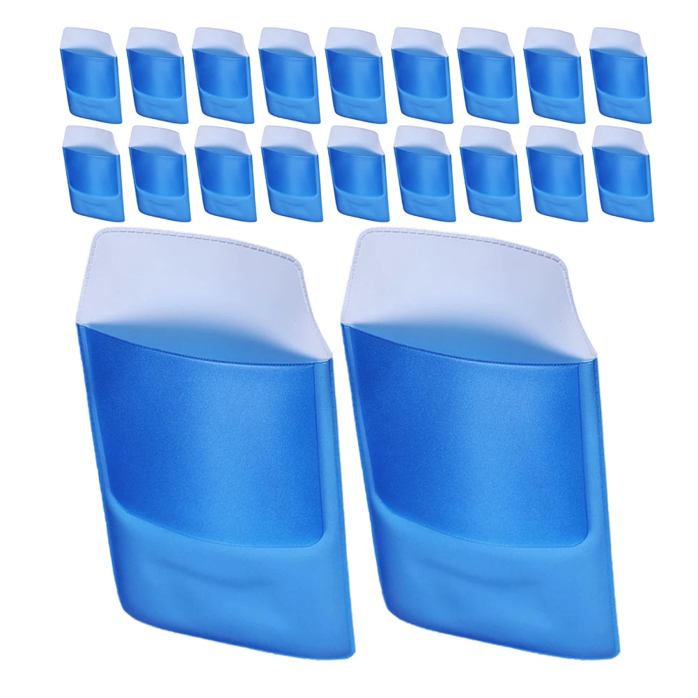 

20Pcs Nurse Pencil Pouch Multi-Compartment Pen Bag Insert for Scrubs Lab Coats Shirts Ink-Stain Protection Organizer