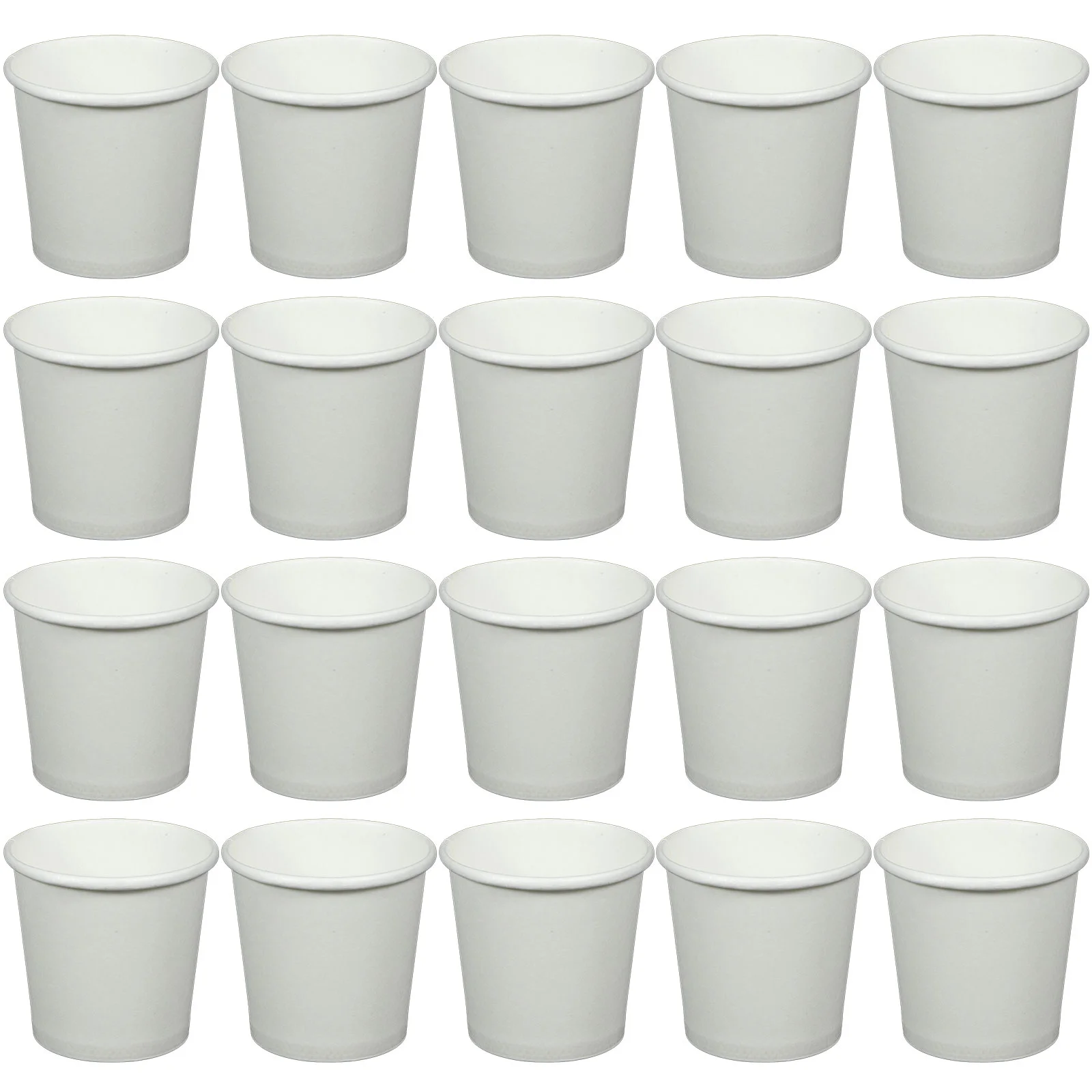 

100 Pcs Travel Coffee Mug Mugs Espresso Cups Small Snack Paper Pouch Cover Mouthwash Bathroom Juice for Office Drinking