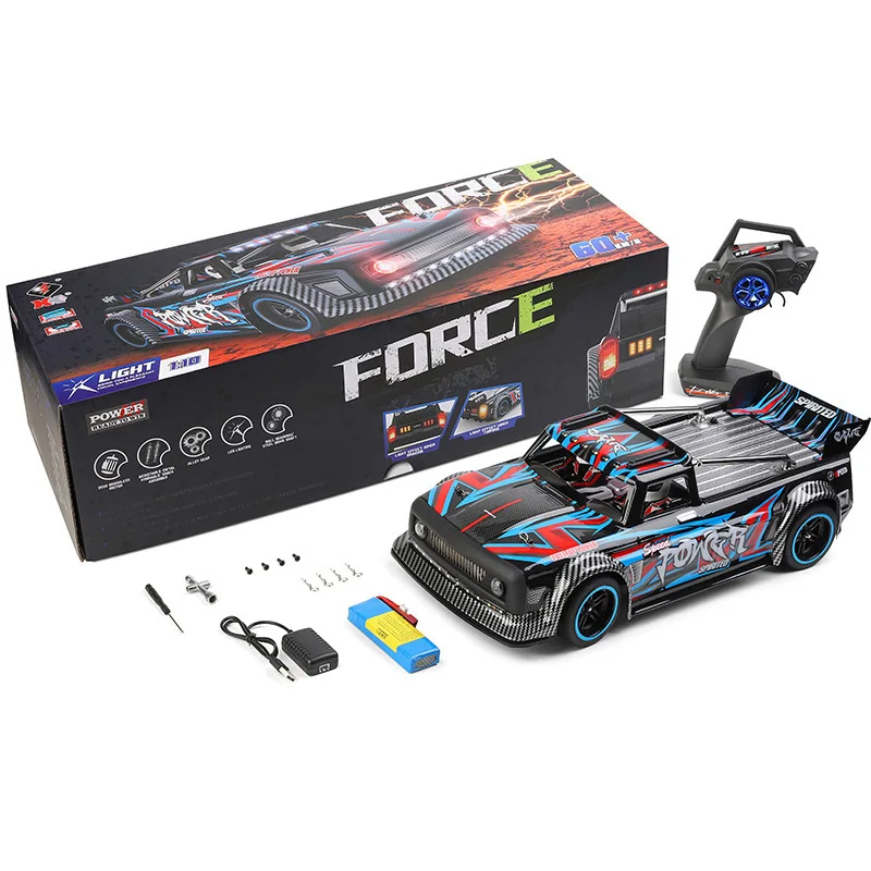 

Новинка Wltoys 104072 автомобиль с дистанционным управлением 1:10 электрический Rc 4wd бесщеточный 60 км/ч плоский гоночный автомобиль Дрифт высокоскоростные игрушки Рождественский подарок