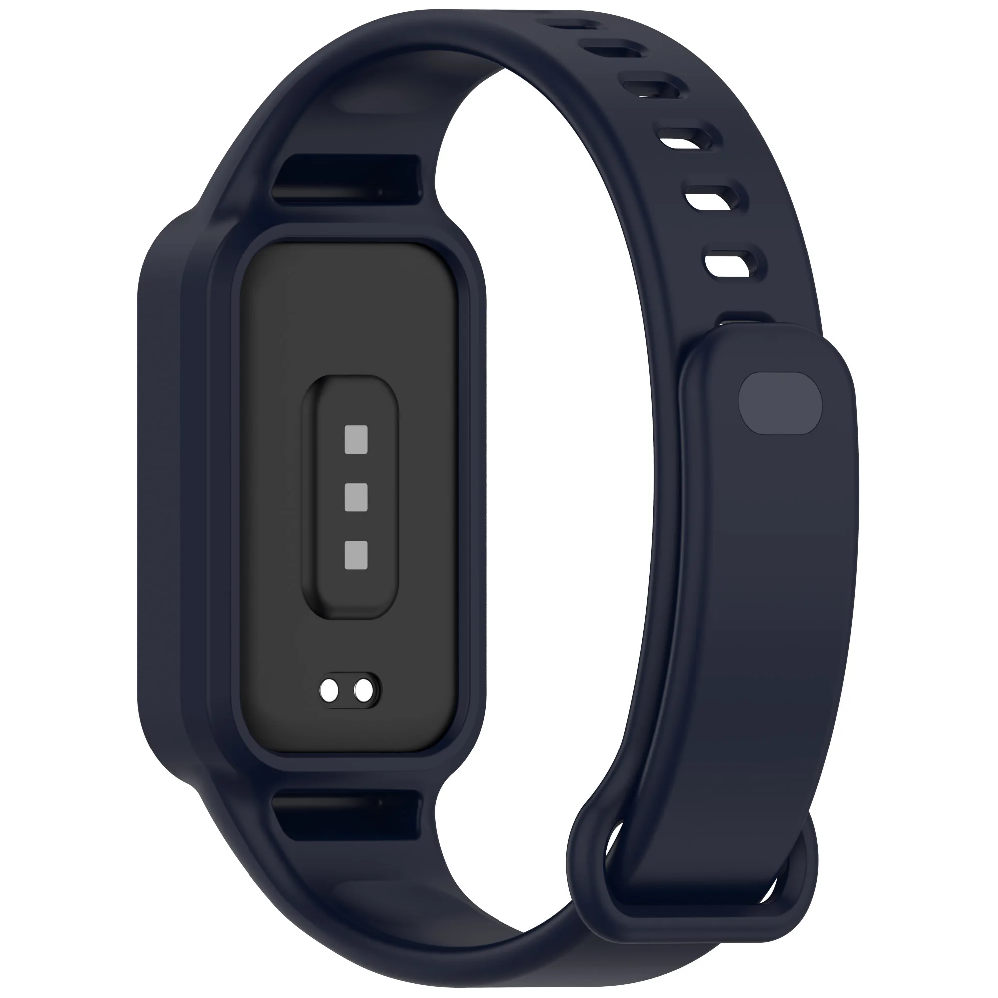 Pulseira + Capa para Xiaomi Redmi Watch 3, Acessórios para Smartwatch, Pulseira de Silicone Esportiva, Correia para Xiaomi Mi Band 9 Active