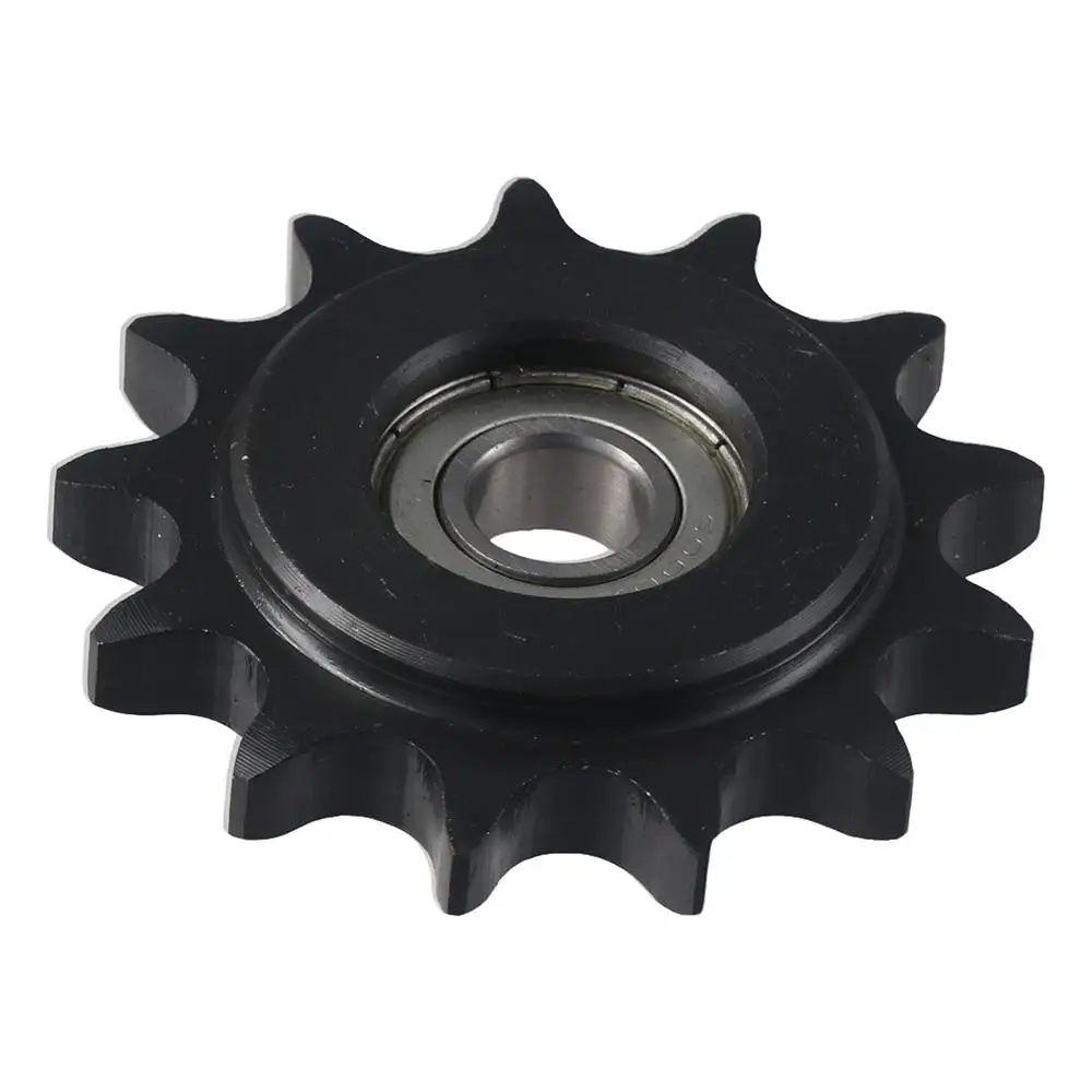 

13 Tooth Chain Idler Sprocket 10mm Bore 1/2" Pitch C45 Carbon Steel Sprocket Tensioner Convex Idler Gear for ISO 08B Chains