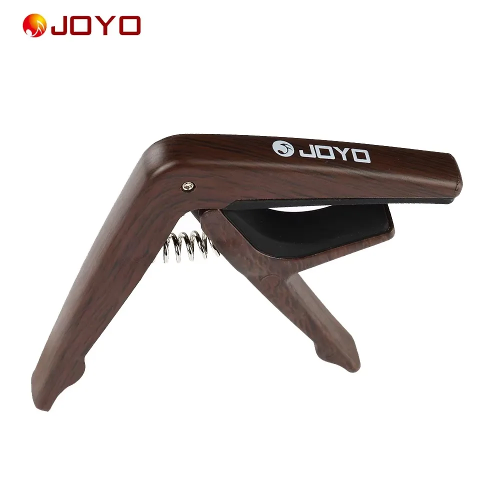 JOYO JCP-01 Plastic Guitar Capo for 6 String Acoustic Electric Guitar Wood Colors Guitar Accessories