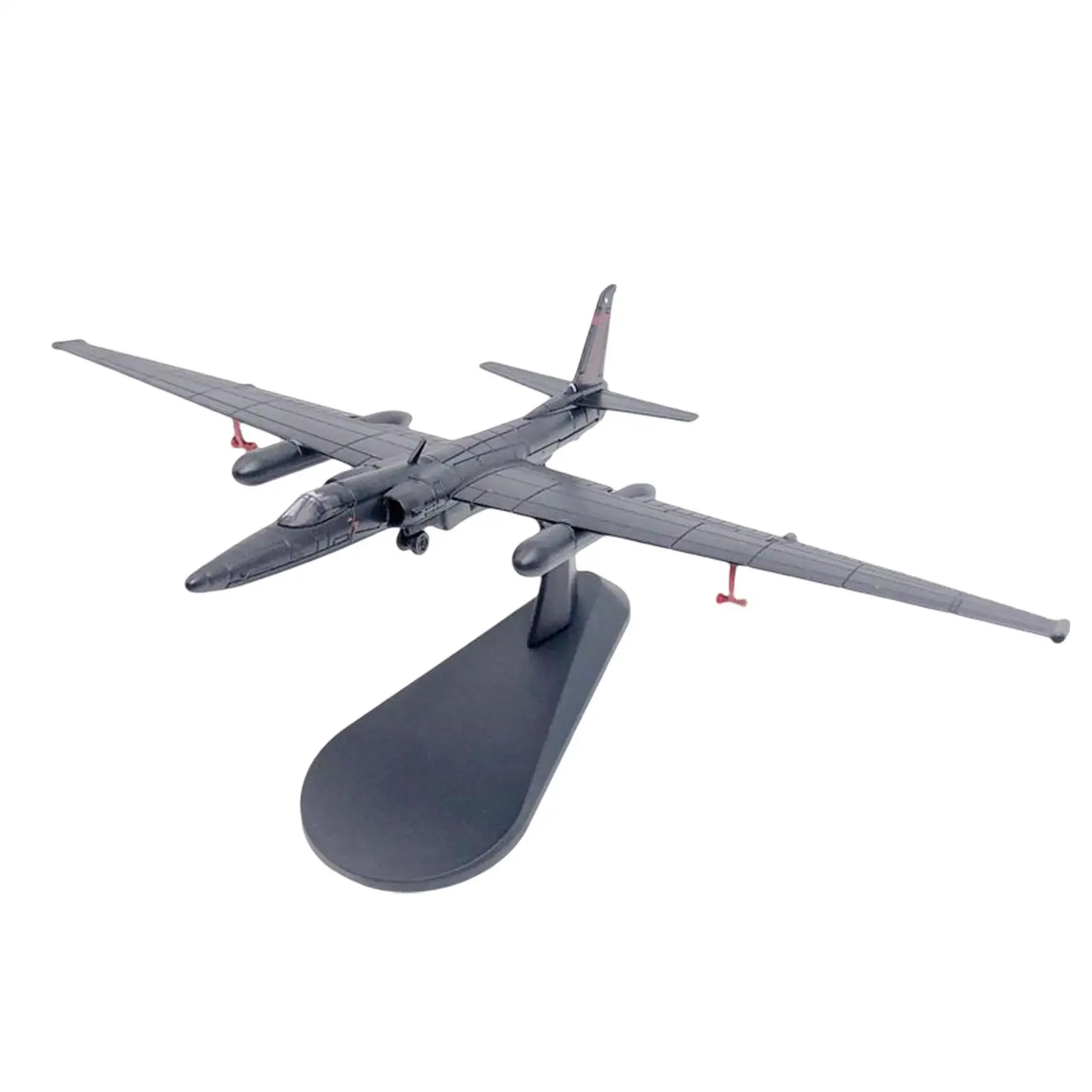 1/144 U2 Reconnaissance Aircraft Model with Stand, Professional Decoration