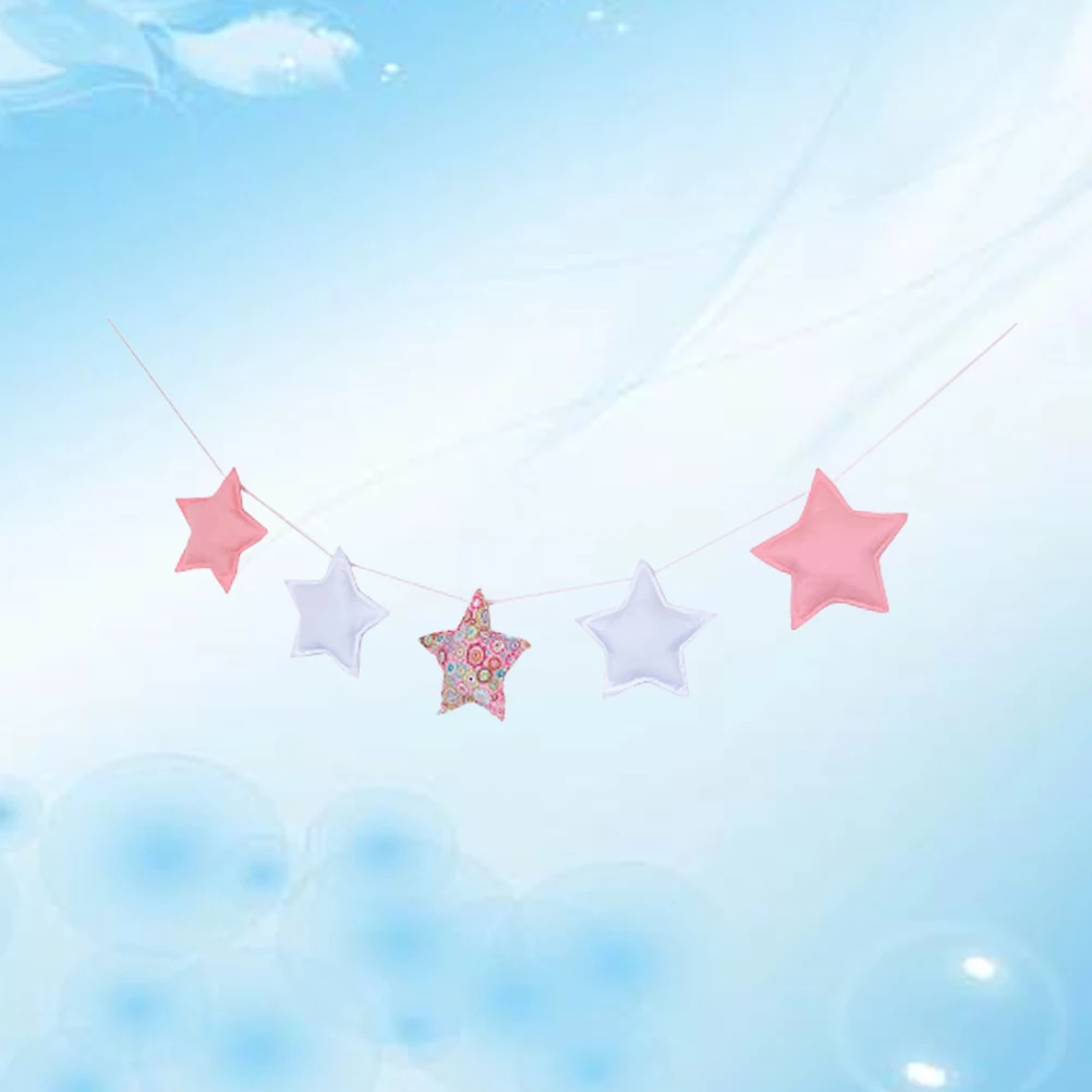 

Stars Hanging String Decor Baby Room Garland Banner Kids Bedroom Party Decoration 3D Star String Festive Flags