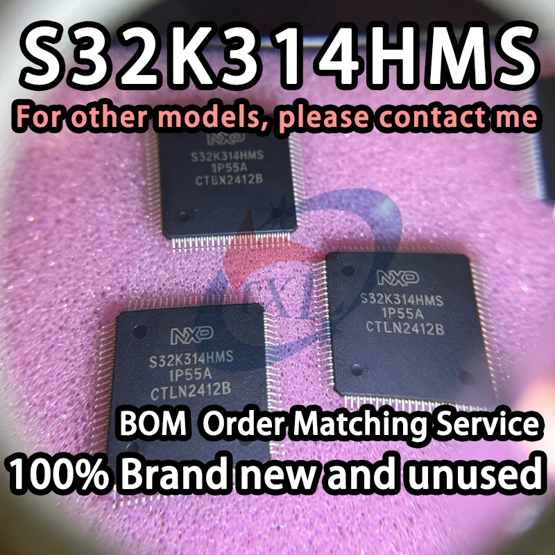 [100% Brand New] S32K314HMS S32K314NHT1MPBST S32K314NHT1MPAST Package HDQFP100 Automotive-grade single-core Cortex-M7 MCU