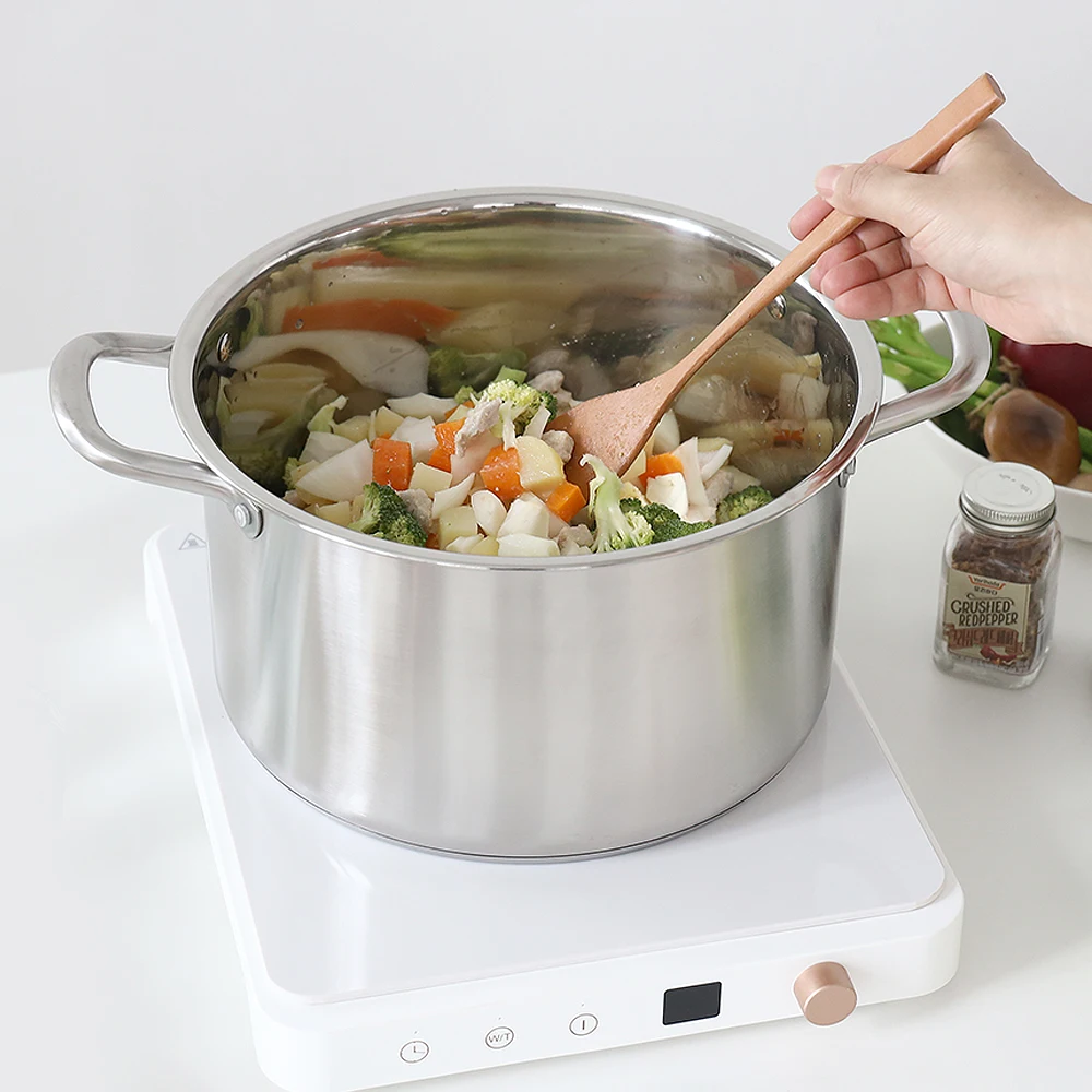 Pakuzen Ih وعاء من الفولاذ المقاوم للصدأ مقاس 28 سم #4