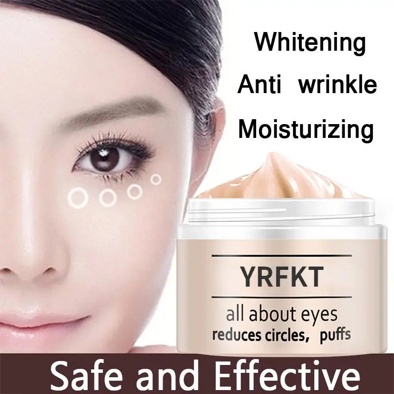 Peptid Anti Falten Schwarz Augen Creme, Serum Gel, Kompakte Bleaching Ödeme, eye Care Dark Kreis Remover Auge Creme